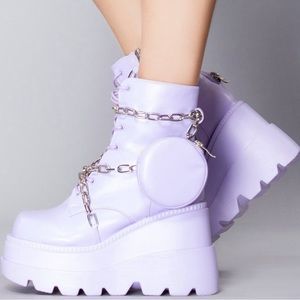 Cape Robbin-Guilty pleasure baby purple boots